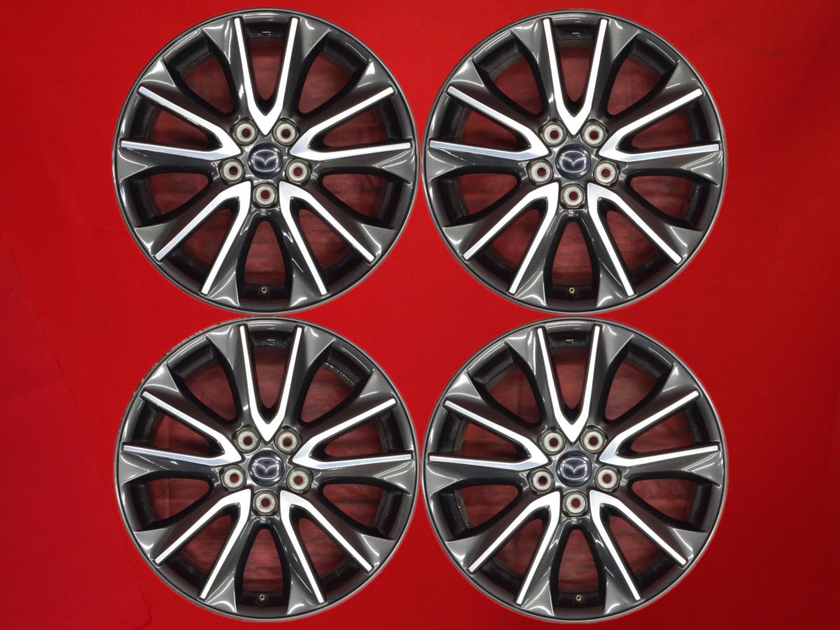 CX-3 (DK5系)XD Touring純正 7Jx18 +50 5/114.3 ガンメタポリッシュ(ガンメタ&ポリッシュ) CX-3