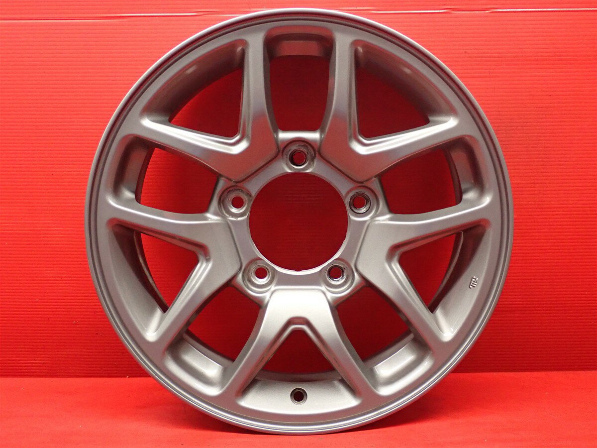 ジムニー (JB64W)純正 5.5Jx16 +22 5/139.7 ガンメタ系
