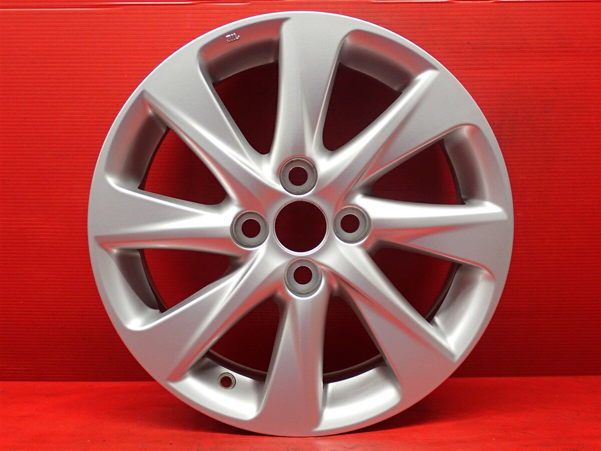 アクア MXPK11/MXPK16 Z 純正 6Jx15 +45 4/100 シルバー(銀色)系