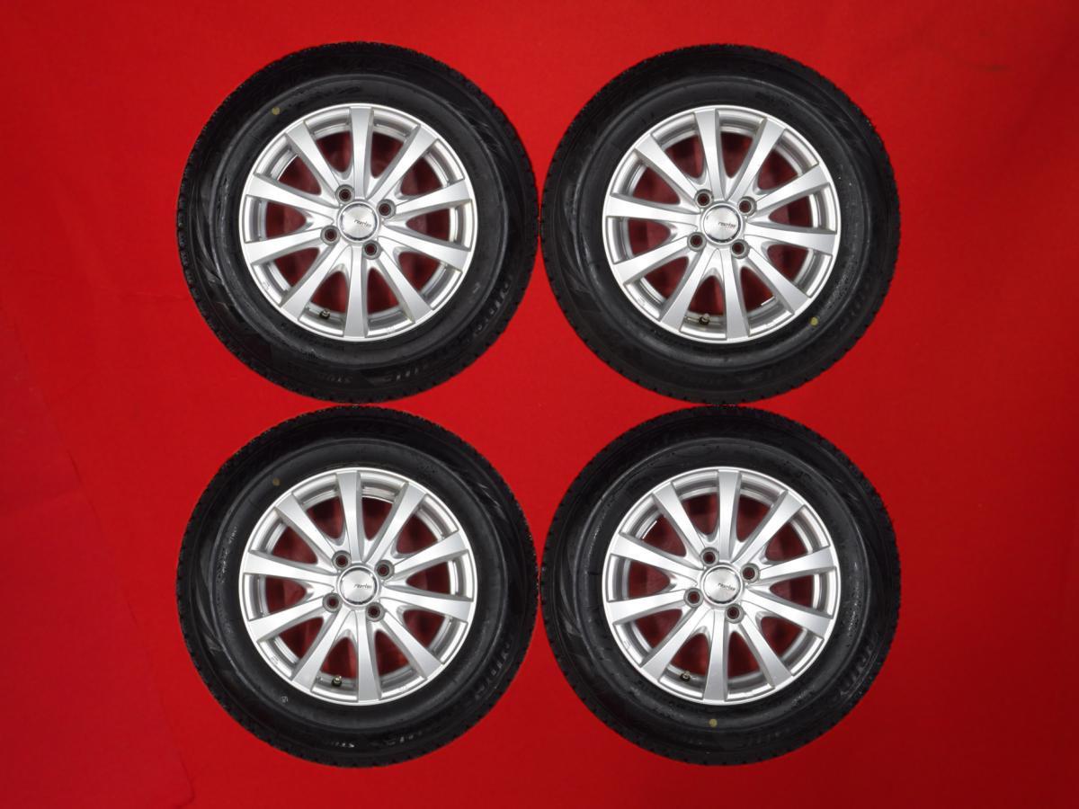 ブリヂストン ブリザック VRX2 BRIDGESTONE BLIZZAK VRX2 175/70R14 84Q 10スポークタイプ 1P 5.5Jx14 +38 4/100 シルバー(銀色)系 ディンゴ ポルテ カローラ ウイングロード ランサー セディア アレックス ランサー ヤリス カローラ アクシオ ヴィッツ カローラ フィールダ