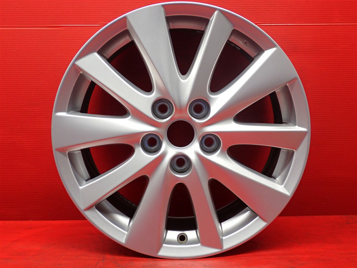 CX-5 (KE系)純正5Wスポーク 7Jx17 +50 5/114.3 シルバー(銀色)系