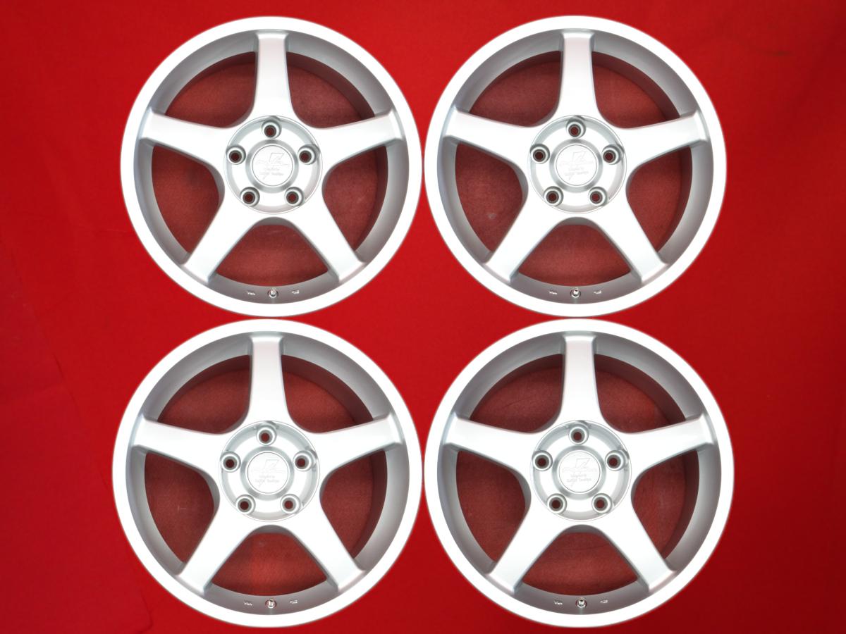 KS 05 7/8Jx16 +28 5/114.3 シルバー(銀色)系 シルビア スカイライン MR2 RX-7