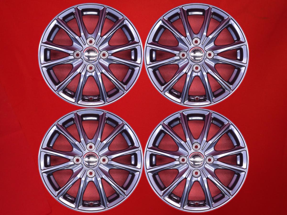 WAREN(ヴァーレン) W05 4.5Jx14 +45 4/100 ガンメタ系 シフォン ドミンゴ サンバー ディアス 155/65R13ベース デリカ ミニ アトレー ムーヴ コンテ カスタム ヴィヴィオ スーパーチャージャー eKワゴン ミラ トコット トゥデイ アソシエ アルトワークス ワゴンR スティング