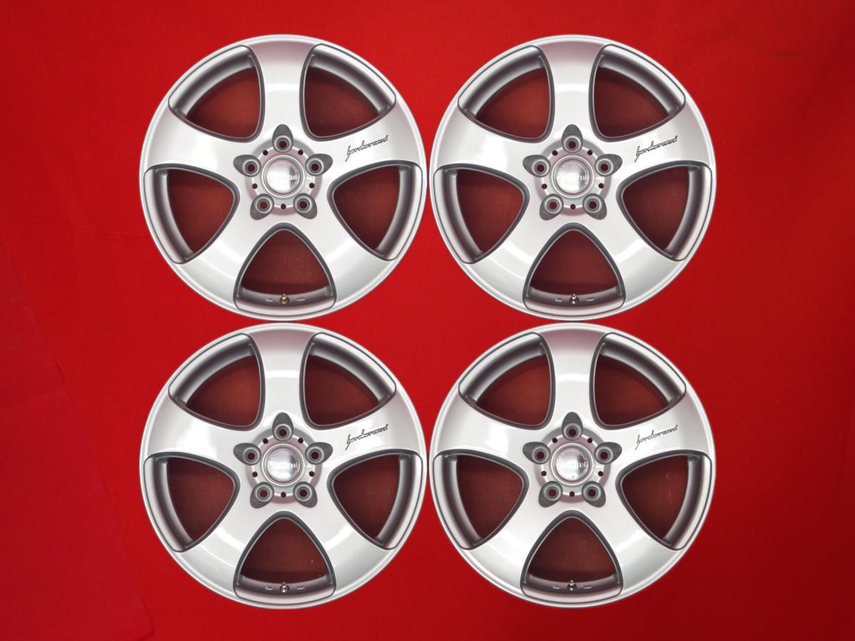 ヴェネルディ エレボラーニ CL-105 7Jx17 +52 5/114.3 シルバー(銀色)系 レヴォーグ エスティマ オデッセイ ステップワゴン WR-V ヴェゼル