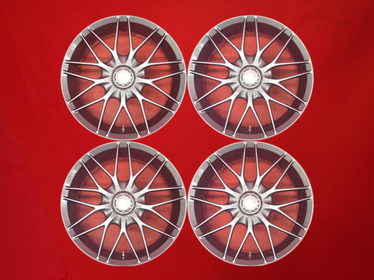 エルグランツ E981M 7Jx17 +40 4/100 114.3 ガンメタ系 キューブ カローラ アクシオ コルト フィット サクシード プロボックス カローラ フィールダー ヴィッツ アコード