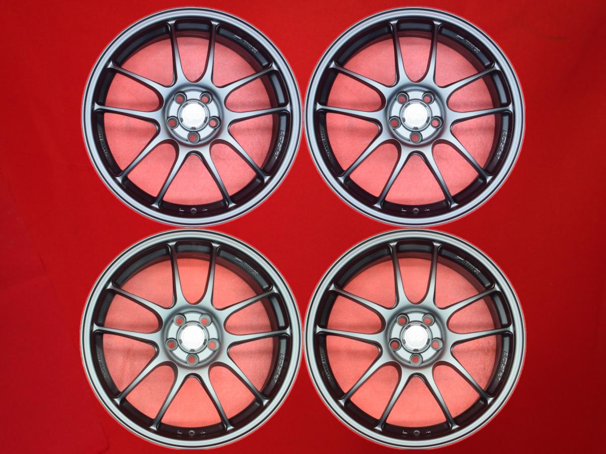 本州送料込プリウス86BRZにENKEI PF-01の18in7J+48中古 本州送料込