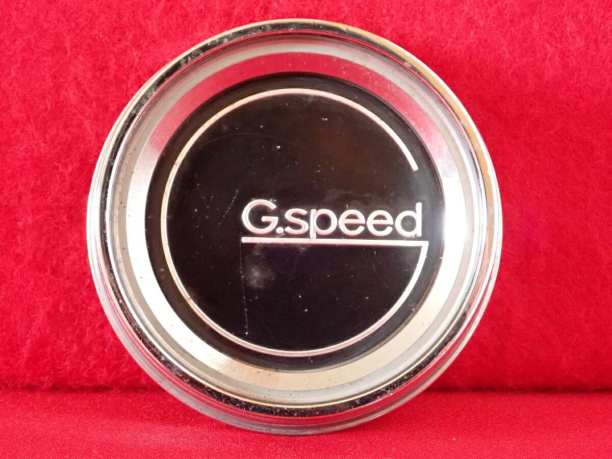 ●商品情報 HOT STUFF G.speed 中古センターキャップ1枚の出品です。全体的にキズ、へこみまたはひずみ、変色またはくすみがあります。プラスチック製、黒色×メッキ色です。刻印 MG-P1697H☆キャップを傷つけてしまった方、破損してしまった方、いつの間にか知らないうちに飛んで行って失くしてしまった方、経年劣化により使用出来なくなってしまった方など、単品でお探しの方におススメです！！☆【寸法・程度について】【程度について】キズ等の程度につきましては画像にてご確認ください。表記は省略させて頂いておりますのでご了解ください。【寸法】※すべて実測値です画像にてご確認下さい。測定個所は下記の部分となります。全幅(直径)・裏面取付部径・厚さ(高さ)ジャンクCP5208232 社外 センターキャップ 商品番号 P005208232 （お問い合わせの際にはこの番号をお伝え下さい） 部品名 センターキャップ 証明書 無 保証書 なし 取扱説明書 無 当店評価 ジャンクC スペック 送料（税別） 1,000円 ※沖縄県や離島の場合は中継料が加算されます 当店は中古専門店です。商品画像をよくご確認の上ご購入下さい。 お気に召しませんでしたか？ 当店には数万点の商品があります。 他の商品もぜひご検討ください。 この店舗の他の商品も見てみる