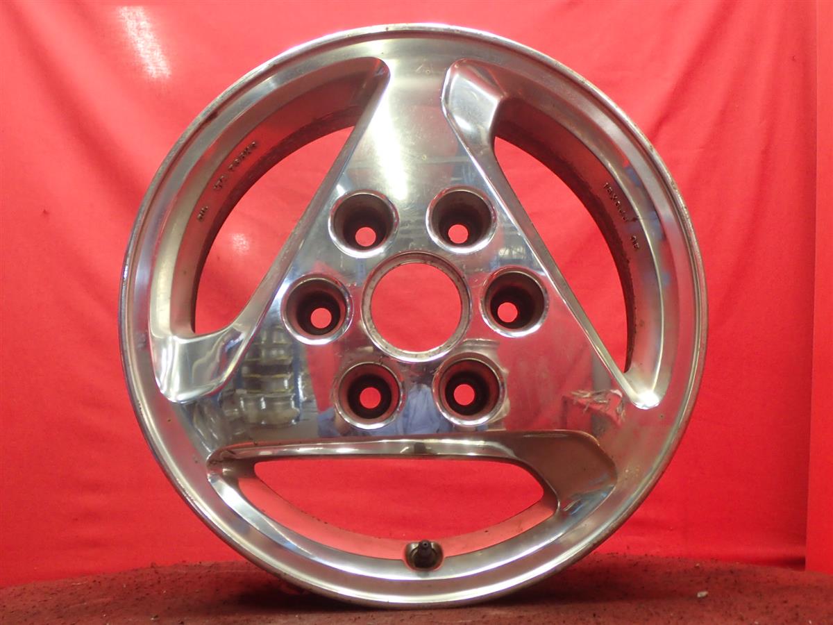 エルグランド 純正(3エアロ) 6Jx15 +35 6/139.7 メッキ