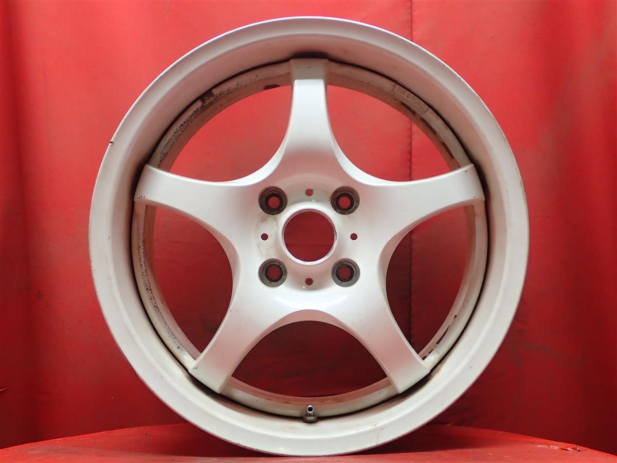 Circlar(サーキュラー) Rスタイル 8Jx17 +34 4/114.3 ホワイト(白色)系