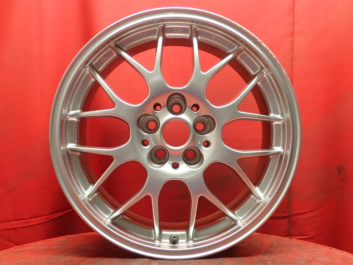 BBS RG-R 7.5Jx17 +48 5/100 シルバー(銀色)系