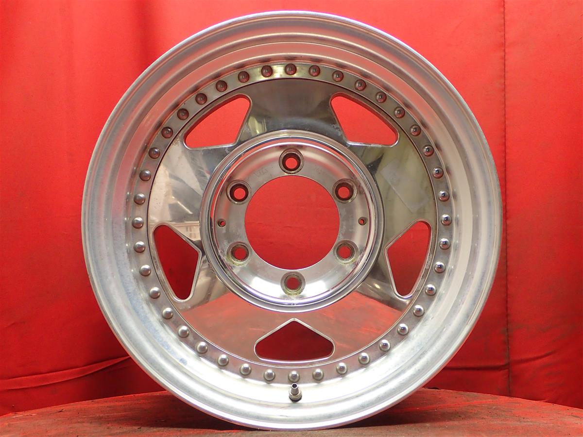 MOZZER(マザー) ES-01 8Jx16 +23 6/139.7 ポリッシュ系