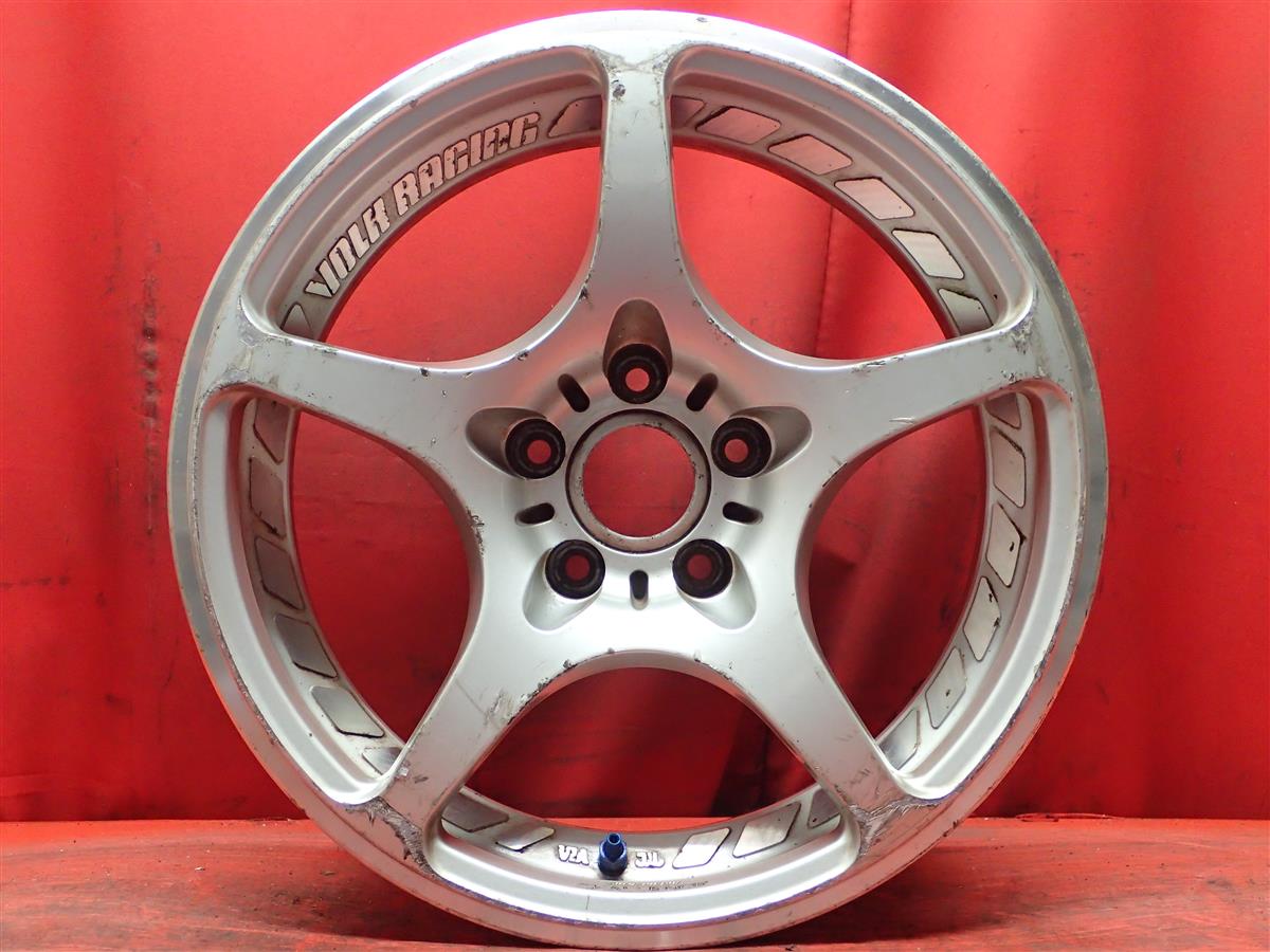 VOLK RACING(ボルクレーシング) チャレンジ 8Jx17 +22 5/114.3 シルバーポリッシュ(シルバー&ポリッシュ)