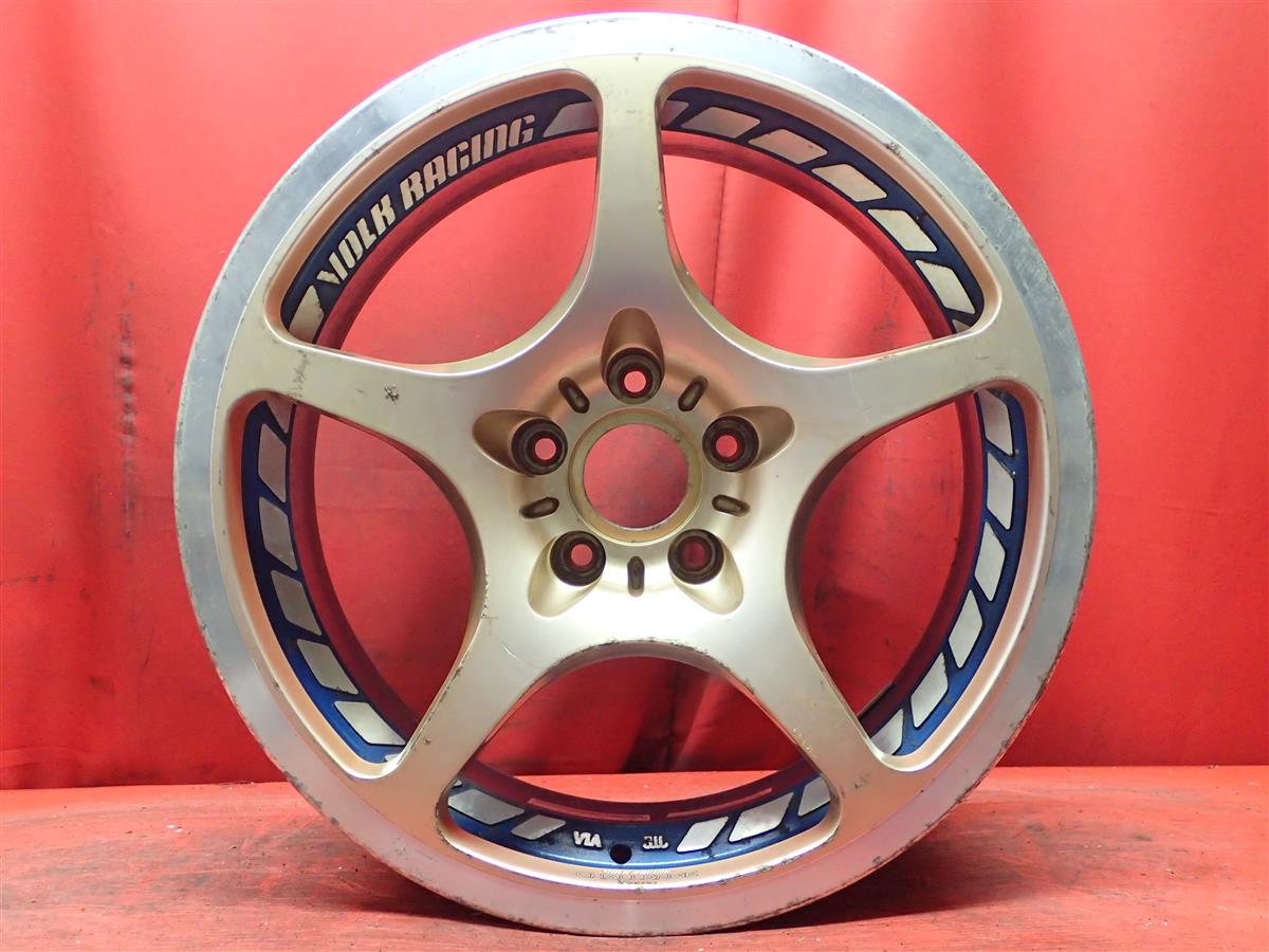 VOLK RACING(ボルクレーシング) チャレンジ 10Jx18 +35 5/114.3 ポリッシュ系 ゴールド(金色)系