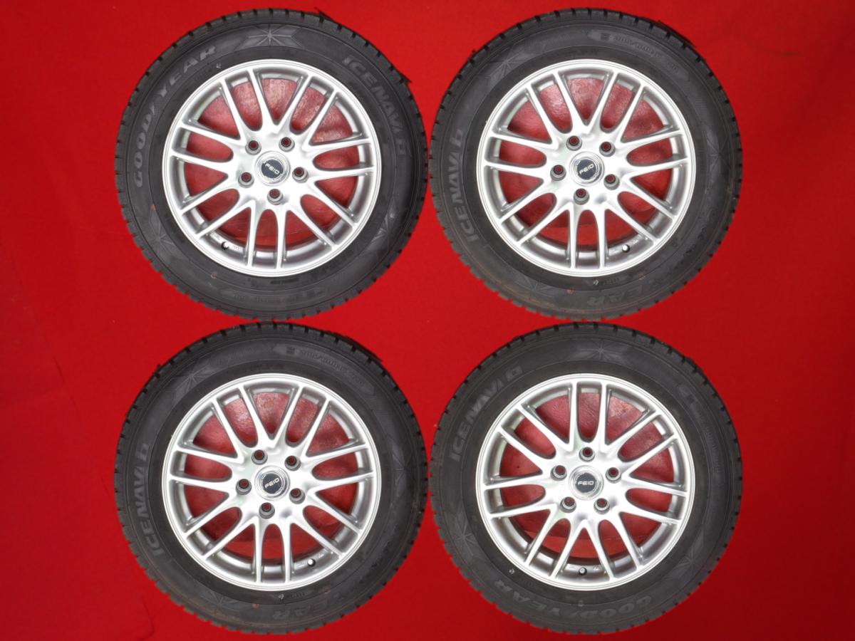 グッドイヤー アイスナビ 6 GOODYEAR ICENAVI 6 215/60R16 95Q 7Wスポークタイプ 1P 6.5Jx16 +38 5/114.3 ガンメタ系 プレジデント アンフィニ MPV プレサージュ クラウン マジェスタ エアトレック ES330 ナディア デリカ D:5 セドリック&グロリア バサラ エスティマ ハイブ