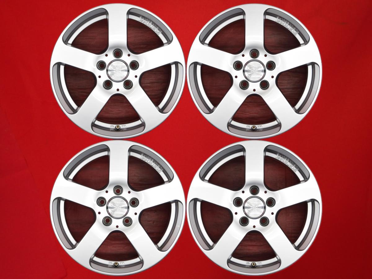 SPORT TECHNIC(スポーツテクニック) MONOF VISION EU(ヴィジョン) 7Jx16 +38 5/112 シルバー(銀色)系 E..