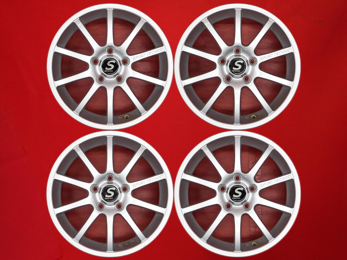 SPORT TECHNIC(スポーツテクニック) MONO10 VISION(ヴィジョン) 6.5Jx16 +47 5/112 シルバー(銀色)系 A4 ジェッタ ゴルフV パサート ヴァリアント A6 クロス ゴルフ ゴルフ プラス ゴルフ ヴァリアント A6 アバント A4 アバント A3 A4 CABRIOLET パサート ゴルフ トゥーラン