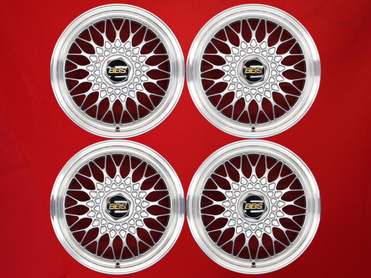 アルシオーネ SVX純正BBS 7.5Jx16 +55 5/114.3 ポリッシュ系 シルバー(銀色)系 SVX