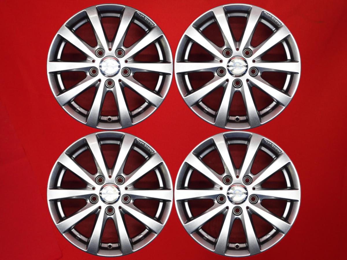 チーム スパルコ バラーレ 6Jx15 +47 5/112 ガンメタ系 ゴルフVI A4 ゴルフV ゴルフ プラス A4 アバント