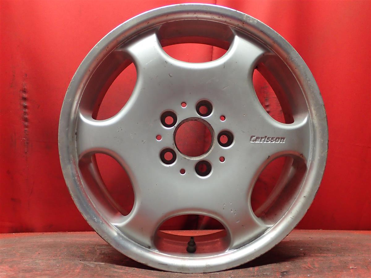 Carlsson(カールソン) 1/6 EVO 7Jx17 +50 5/112 ポリッシュ系 シルバー(銀色)系