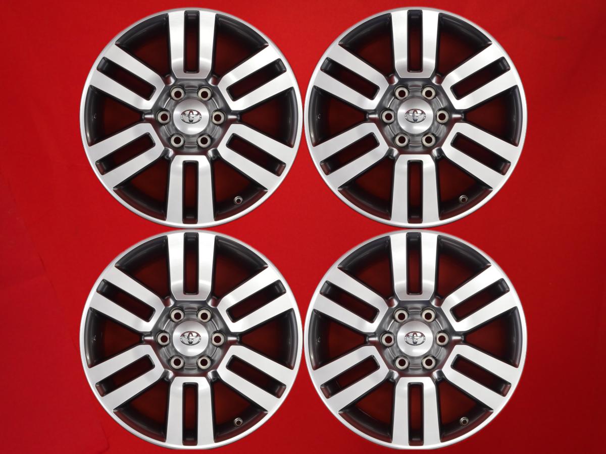 FJクルーザー 純正20inch 7Jx20 +15 6/139.7 ハイパーブラック