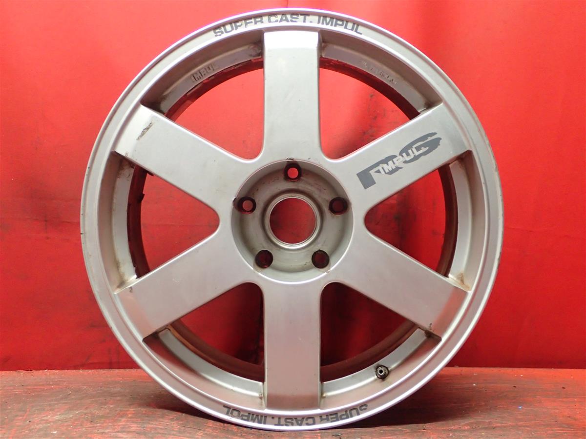 IMPUL(インパル) RS スーパーキャスト 8Jx17 +35 5/114.3 シルバー(銀色)系