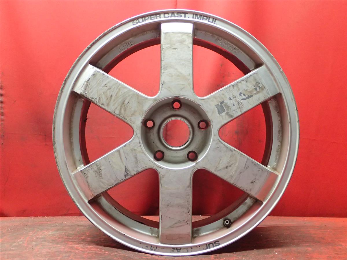 IMPUL(インパル) RS スーパーキャスト 8Jx17 +35 5/114.3 シルバー(銀色)系