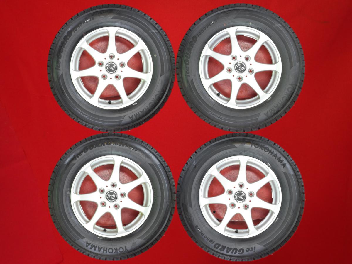 ヨコハマ アイスガード 5 プラス IG50 YOKOHAMA iceGUARD 5 PLUS IG50 205/70R15 96Q 7スポークタイプ 1P 6.5Jx15 +50 5/114.3 シルバー(銀色)系 CR-V