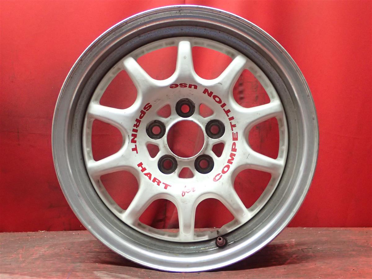 スプリントハート CP 7.5Jx15 +53 5/100 ポリッシュ系 ホワイト(白色)系