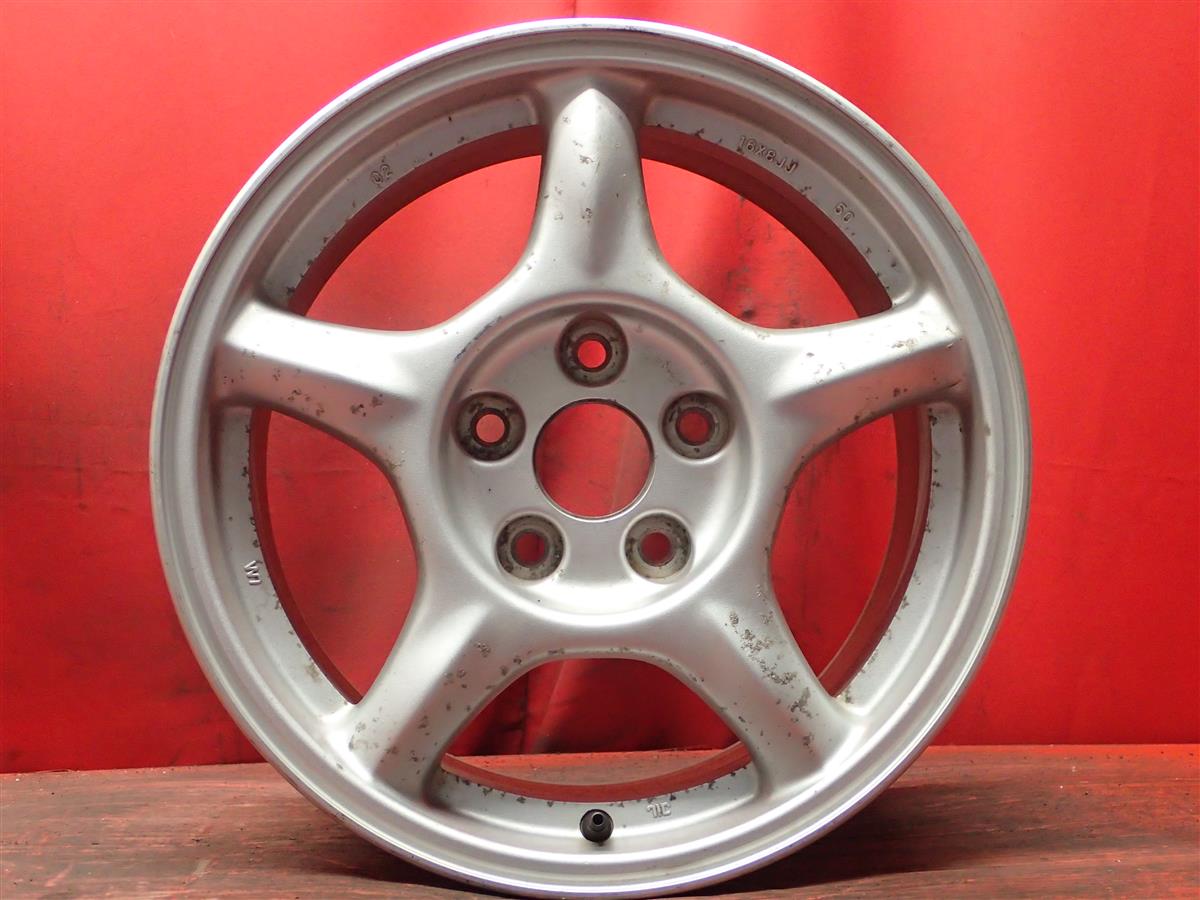 RX-7 (FD3S)純正 8Jx16 +50 5/114.3 シルバー(銀色)系
