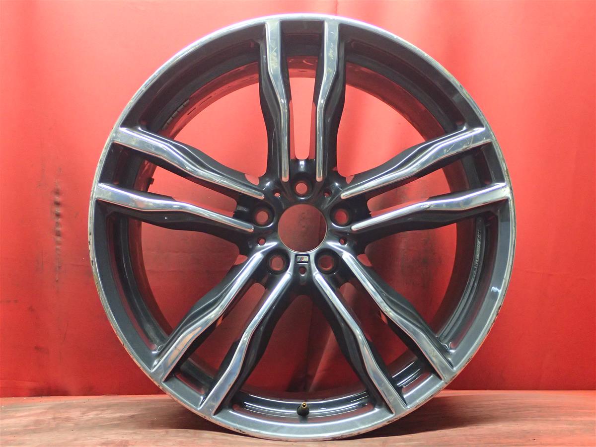 BMW X5 / X6 F15 / F16 純正 ダブルスポークスタイリング612M 11.5Jx21 +38 5/120 ガンメタポリッシュ(ガンメタ&ポリッシュ)