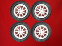 ダンロップ ウィンター MAXX 01(WM01) DUNLOP WINTER MAXX 01 185/65R14 86Q 9スポークタイプ 1P 5.5Jx14 +38 4/100 シルバー(銀色)系 カローラ スパシオ インテグラ モビリオ エアウェイブ モビリオ スパイク ラシーン ウイングロード ミラージュ