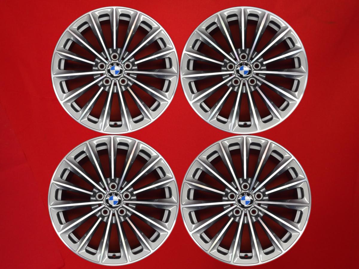 BMW 5シリーズ GT FO7 純正 ラジアルスポークスタイリング252 8.5/9.5Jx19 +25 5/120 ガンメタポリッシュ(ガンメタ&ポリッシュ) 5シリーズ グランツーリスモ 7シリーズ