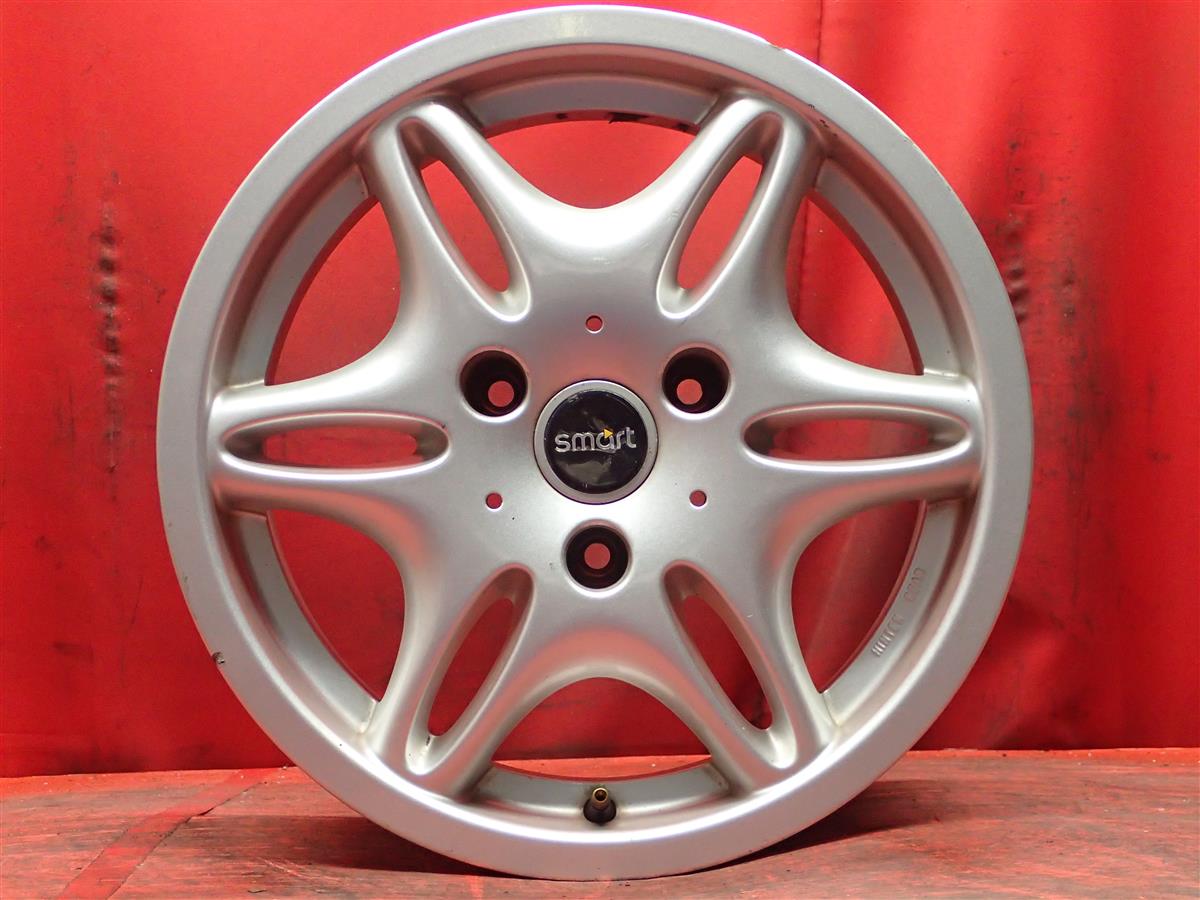 スマート 純正 5.5Jx15 -1 3/112 シルバー(銀色)系