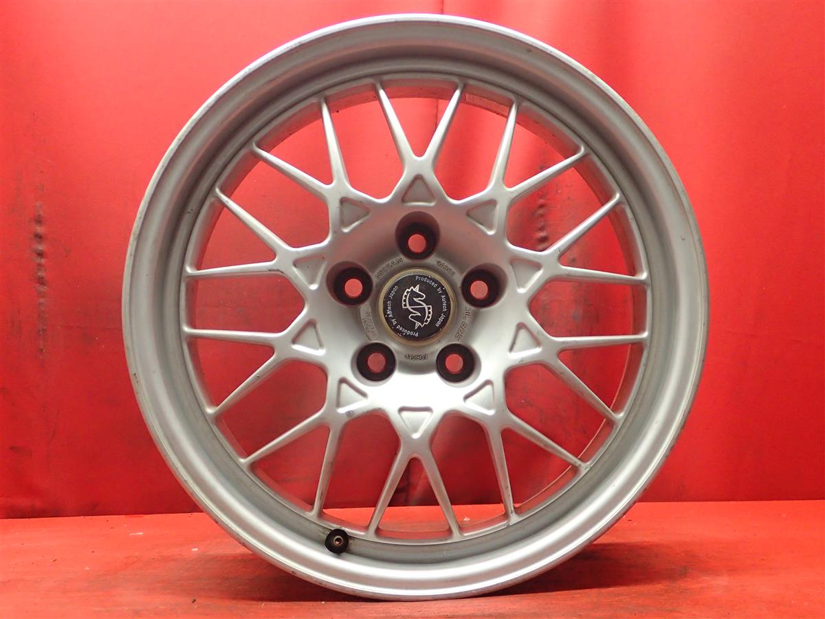 ステージア オーテックバージョン260RS純正 7Jx17 +30 5/114.3 シルバー(銀色)系