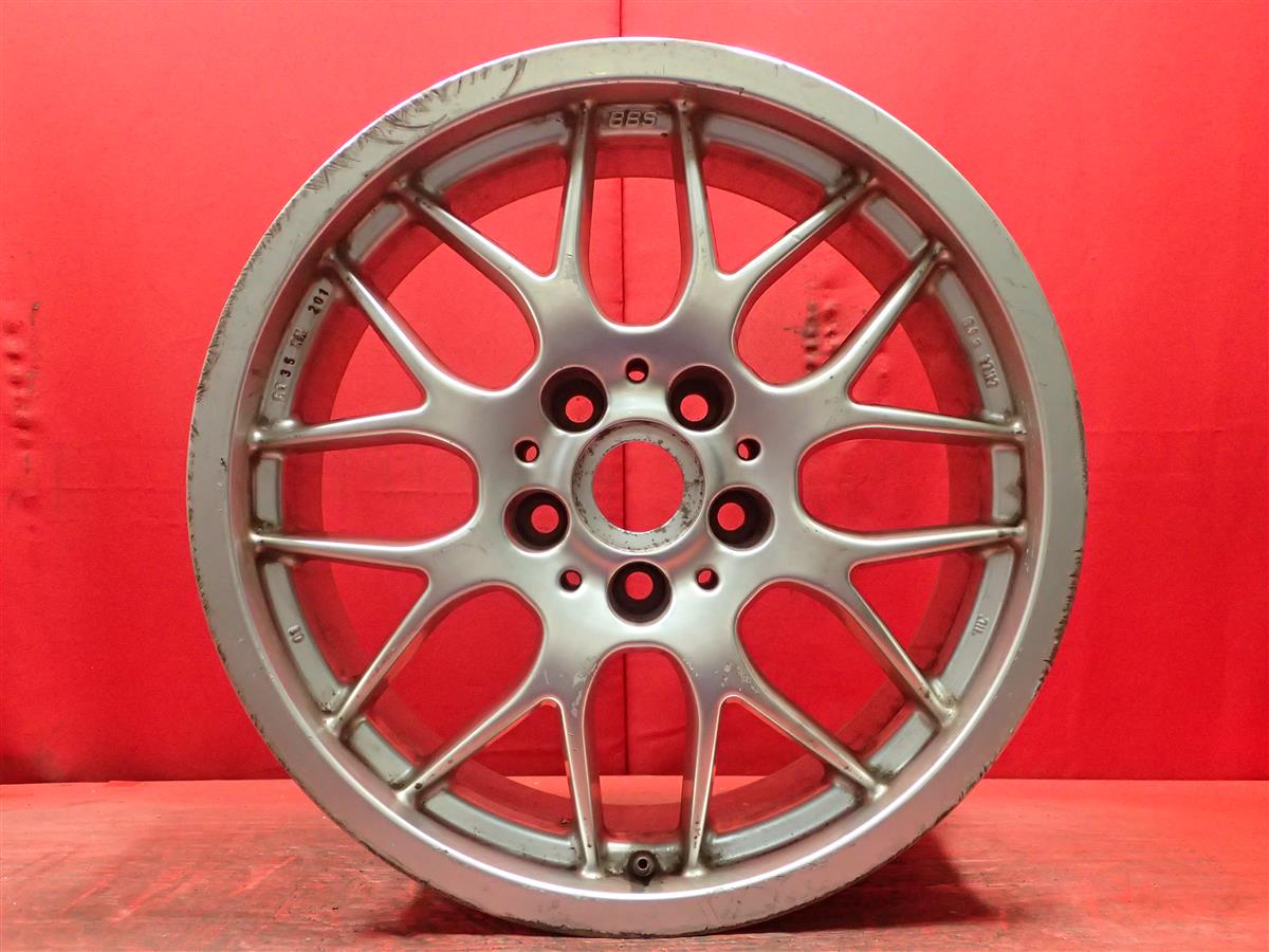 BBS RX 8Jx17 +35 5/112 シルバー(銀色)系 S6