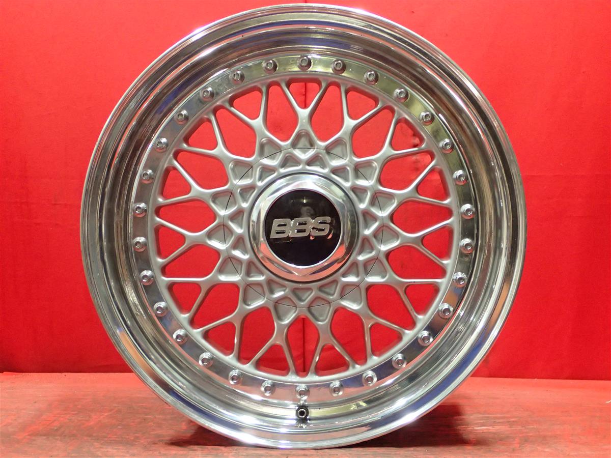 BBS RS 6.5Jx15 +25 5/114.3 ポリッシュ系 シルバー(銀色)系