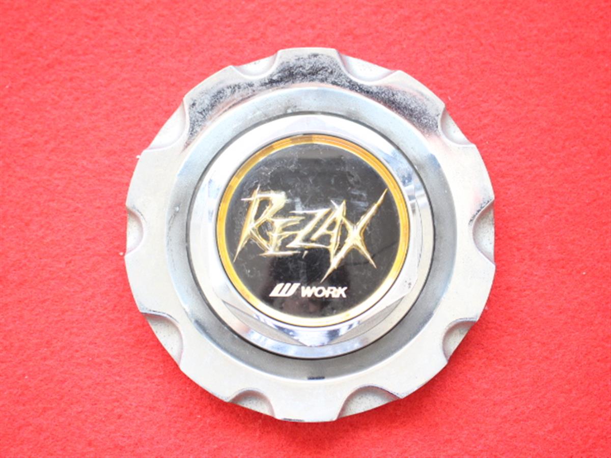 Rakuten - 1枚 REZAX WORK 社外 中古 ホイール センターキャップ センターカバー エンブレム オーナメント