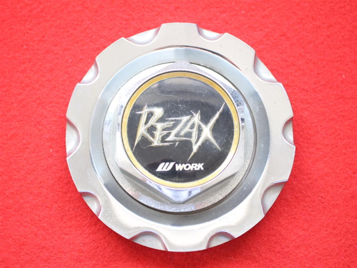 Filters - 1枚 REZAX WORK 社外 中古 ホイール センターキャップ センターカバー エンブレム オーナメント