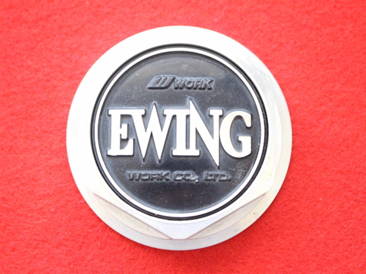 Rakuten - 1枚 EWING 社外 中古 ホイール センターキャップ センターカバー エンブレム オーナメント