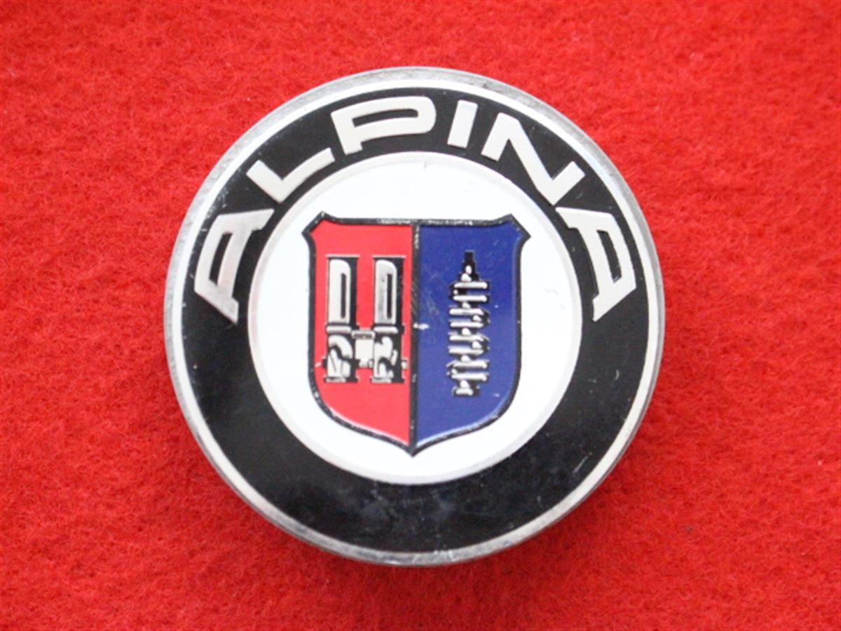 1枚 ALPINA 社外 中古 ホイール センターキャップ センターカバー エンブレム オーナメント