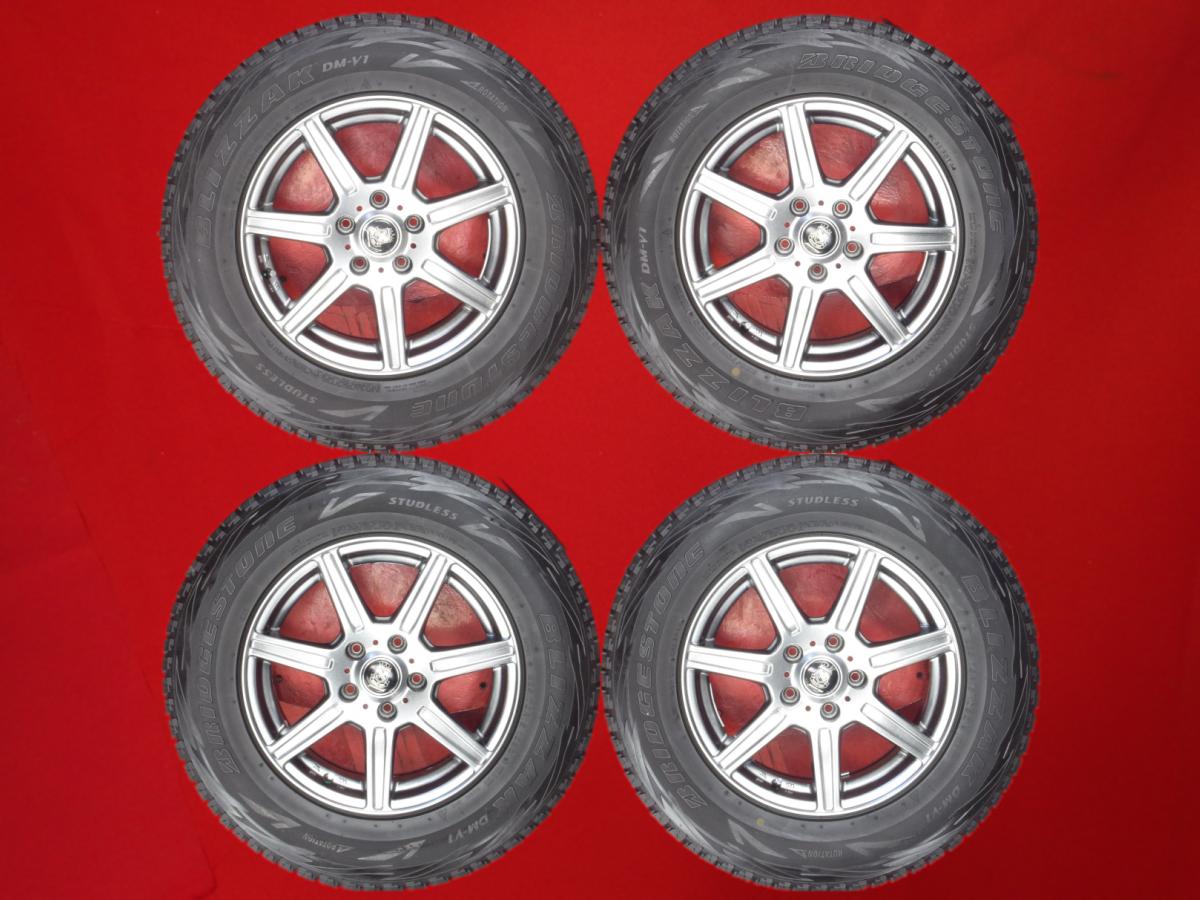 ブリヂストン ブリザック DM-V1 BRIDGESTONE BLIZZAK DM-V1 225/70R16 103Q 7スポークタイプ 1P 6.5Jx16 +42 5/114.3 ガンメタ系 エスクード