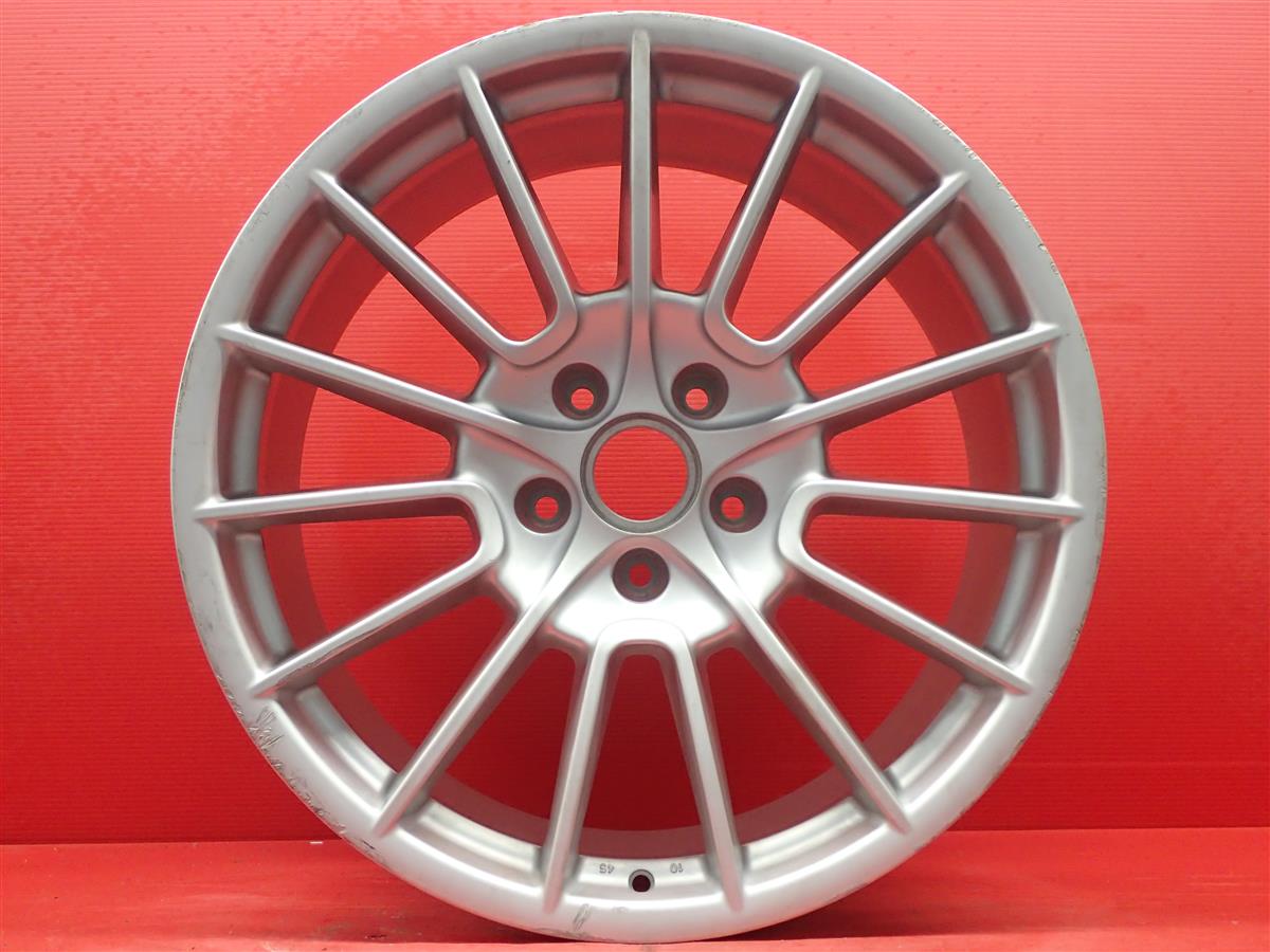 ポルシェ カイエンGTS純正 10Jx21 +45 5/130 シルバー(銀色)系