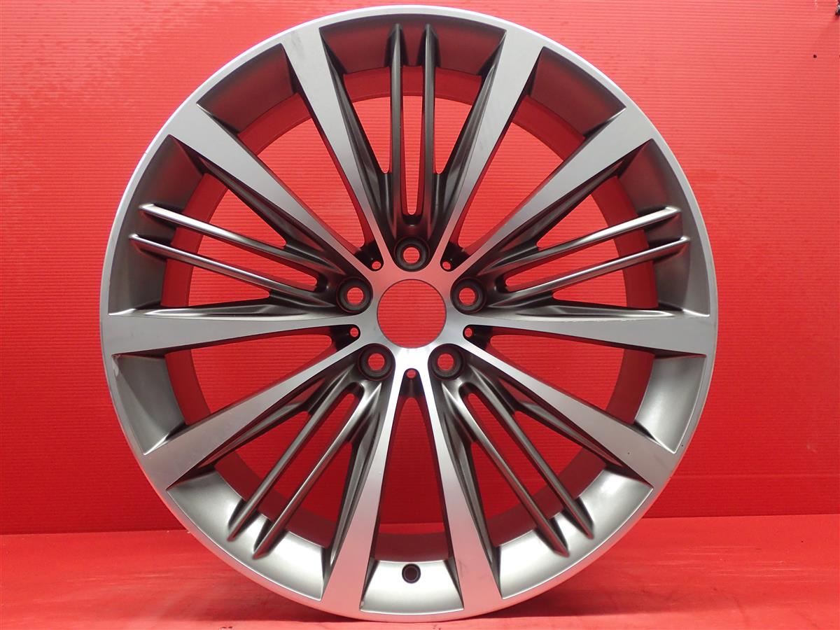 BMW 5シリーズ GT F07 / 7シリーズ F01 F02 純正 Vスポークスタイリング463 8.5Jx21 +25 5/120 シルバーポリッシュ(シルバー&ポリッシュ)