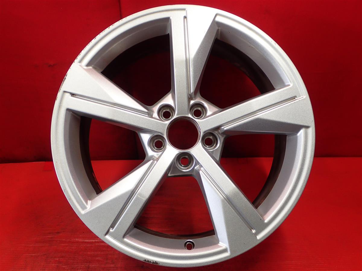 アウディ A1 8X 純正 17インチ 7.5Jx17 +46 5/100 シルバー(銀色)系