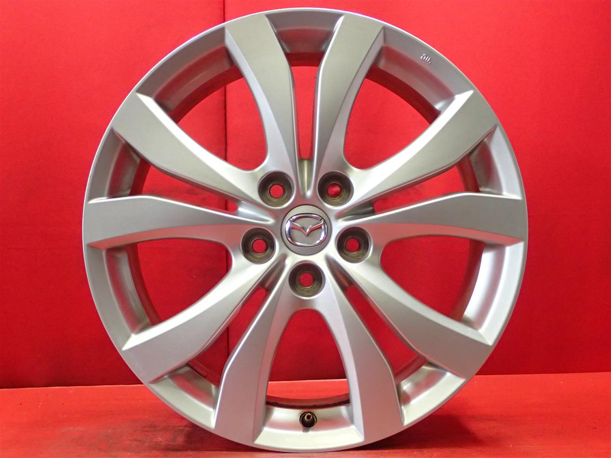 CX-7 (ER3P)後期純正18inch 7.5Jx18 +50 5/114.3 シルバー(銀色)系