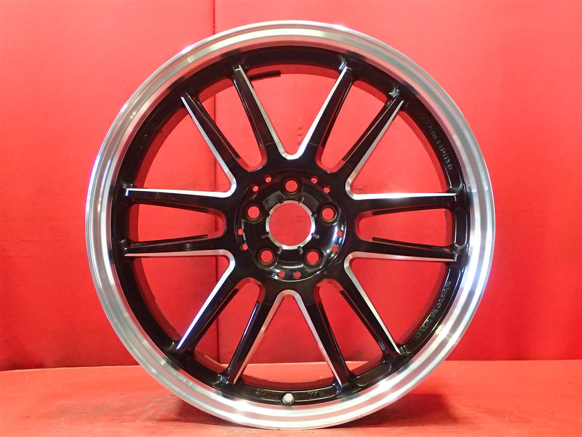 グラムライツ 57Ultimate(アルティメイト) 7.5Jx18 +50 5/100 ブラックポリッシュ(ブラック&ポリッシュ)