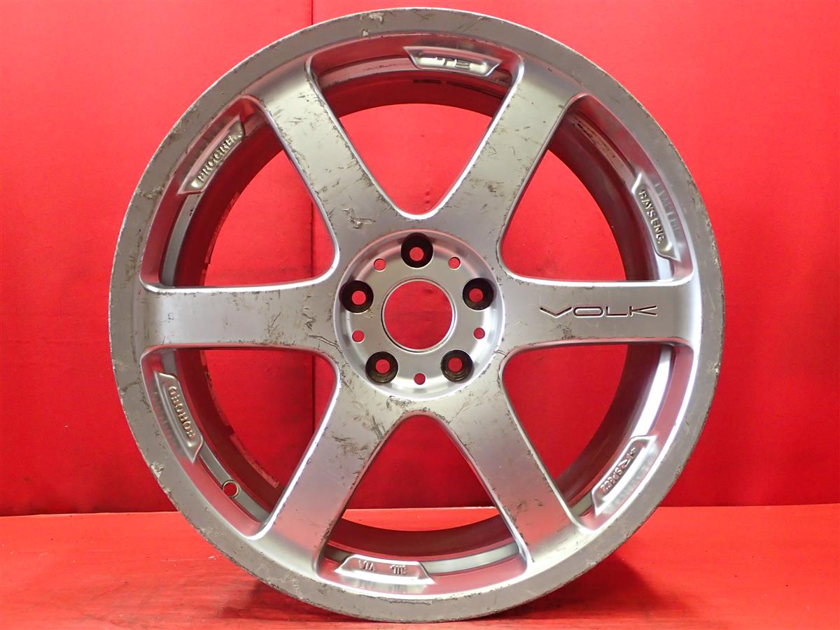 VOLK RACING(ボルクレーシング) プログレッシブTE 8.5Jx19 +43 5/114.3 ハイパーブラック