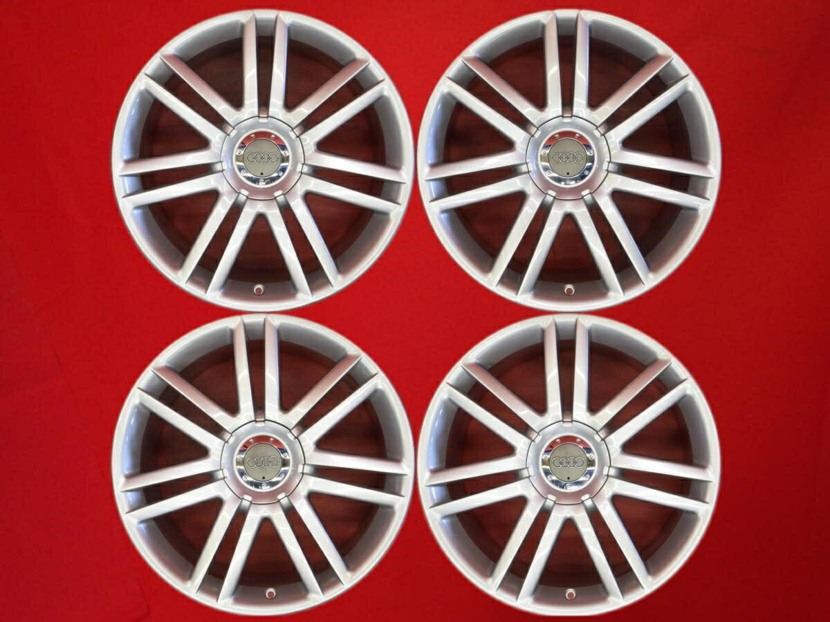 アウディ S8(4E)純正 9Jx20 +45 5/112 シルバー(銀色)系 A8 S8