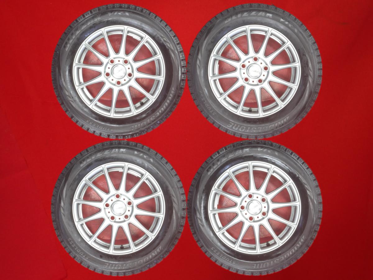 ブリヂストン ブリザック VRX BRIDGESTONE BLIZZAK VRX 225/55R16 95Q 12スポークタイプ 1P 6.5Jx16 +38 5/114.3 ガンメタ系 アリスト クラウン マジェスタ