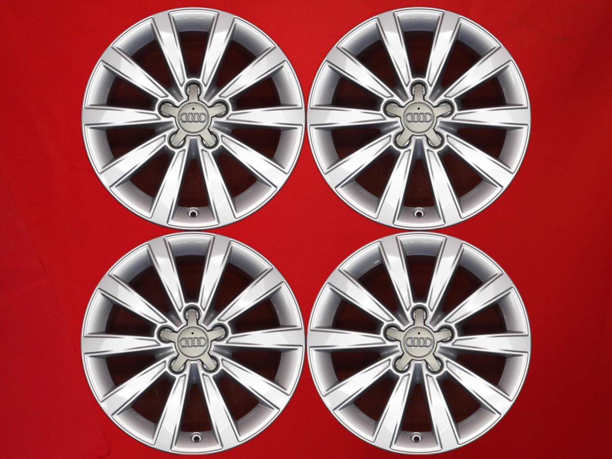 アウディ A3(8V)純正10スポーク 7Jx16 +40 5/112 シルバー(銀色)系 A4 CABRIOLET Q2 A3 A6 アバント A4 アバント A6 A4 TT クーペ/TTロードスター TT クーペ
